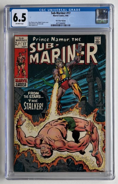 Sub-Mariner #17 (1969) CGC 6.5 - Silver Age Comic