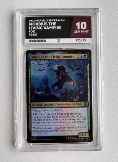 Magic the Gathering - Morbius the Living Vampire - #0137- ACE 10