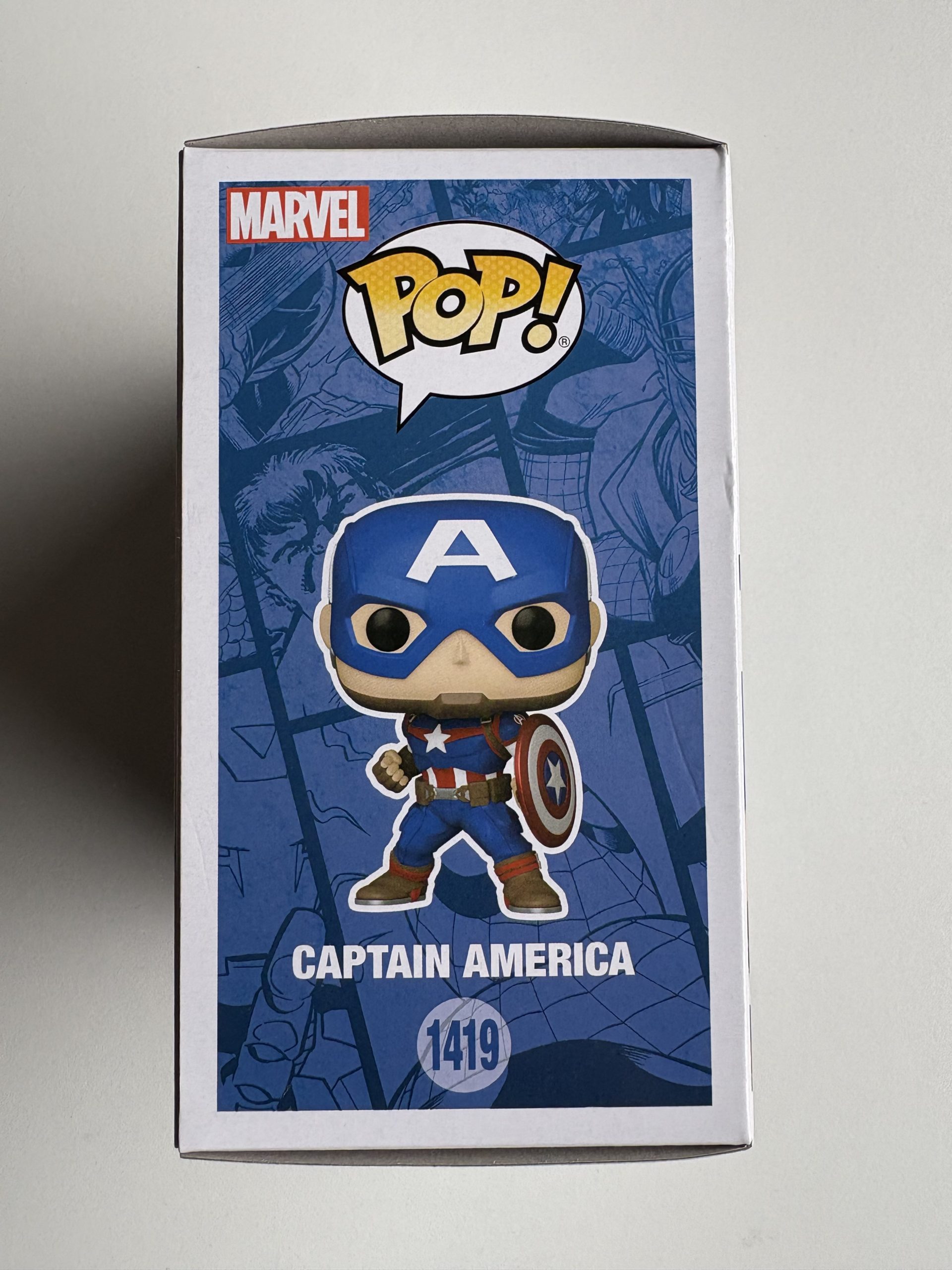 Captain America #1419 - Funko Pop Marvel