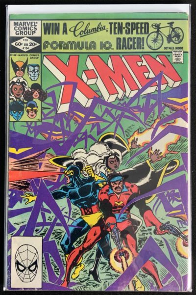 X-Men #154 (1982) Bronze Age Marvel