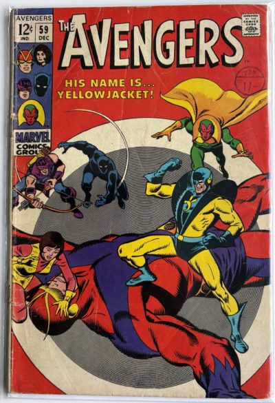 The Avengers #59 (1968) Silver Age Marvel