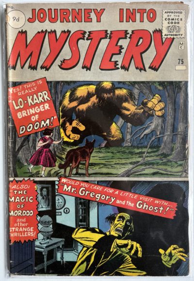 Journey Into Mystery #75 (1961) Silver Age Comic