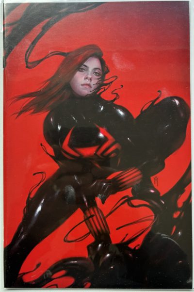 Venom #27 (2023) Mary Jane / Symbiote Virgin Variant Cover – Marvel Comics