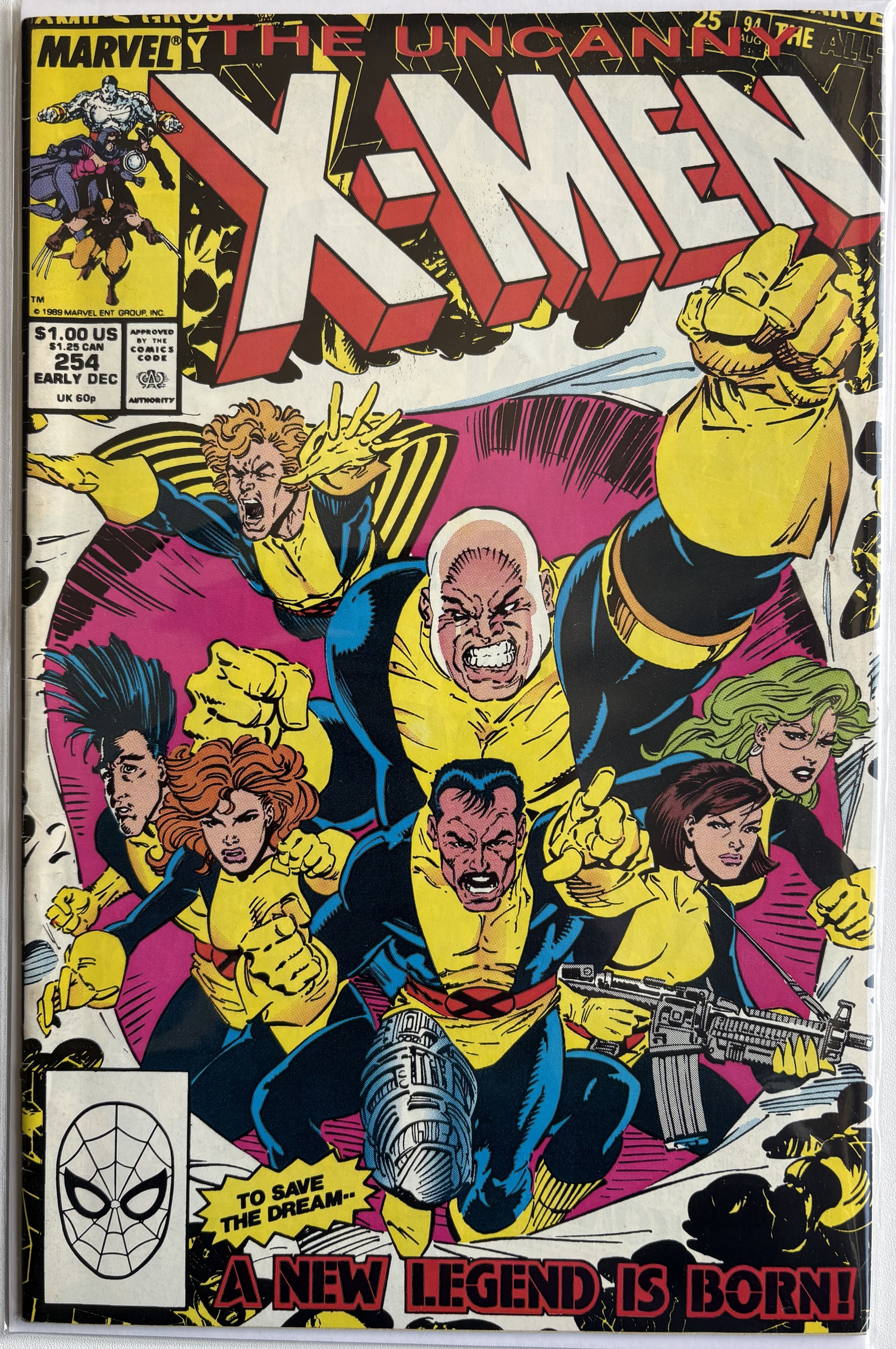 The Uncanny X-Men #254 (1989) Marc Silvestri