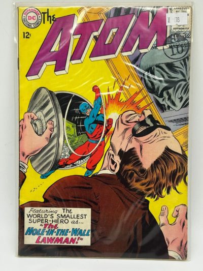 The Atom #18 (1965) Silver Age DC Comics – Hole-in-the-Wall Lawman Cover