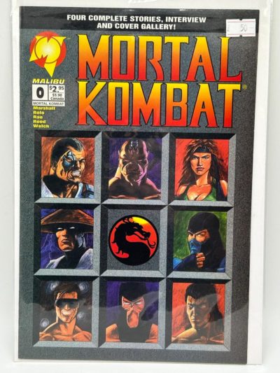 Mortal Kombat #0 (1994) Malibu Comics – Collector's Preview Issue