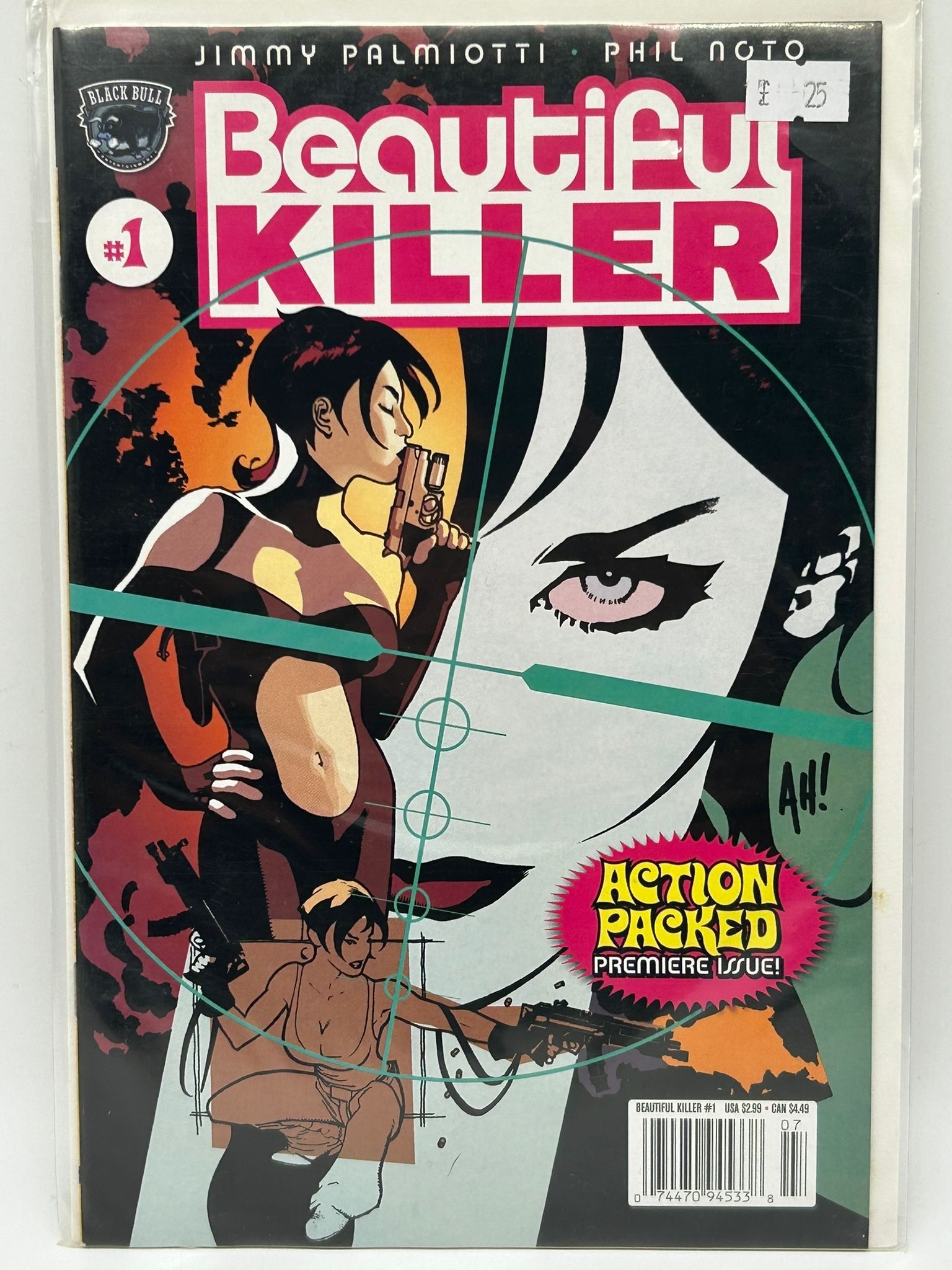 Beautiful Killer #1 (2002) Black Bull Comics – Jimmy Palmiotti & Phil Noto Premiere Issue