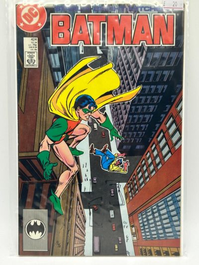 Batman #424 (1988) Copper Age DC Comics – Robin Spotlight Cover