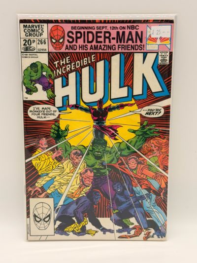 Marvel Comics - The Incredible Hulk #266 - 1981 - Comic Book - Bronze Age