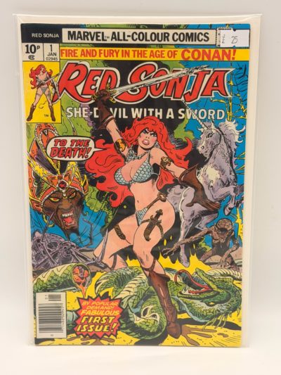 Marvel Comics - Red Sonja #1 - 1977 - Comic Book - First Issue