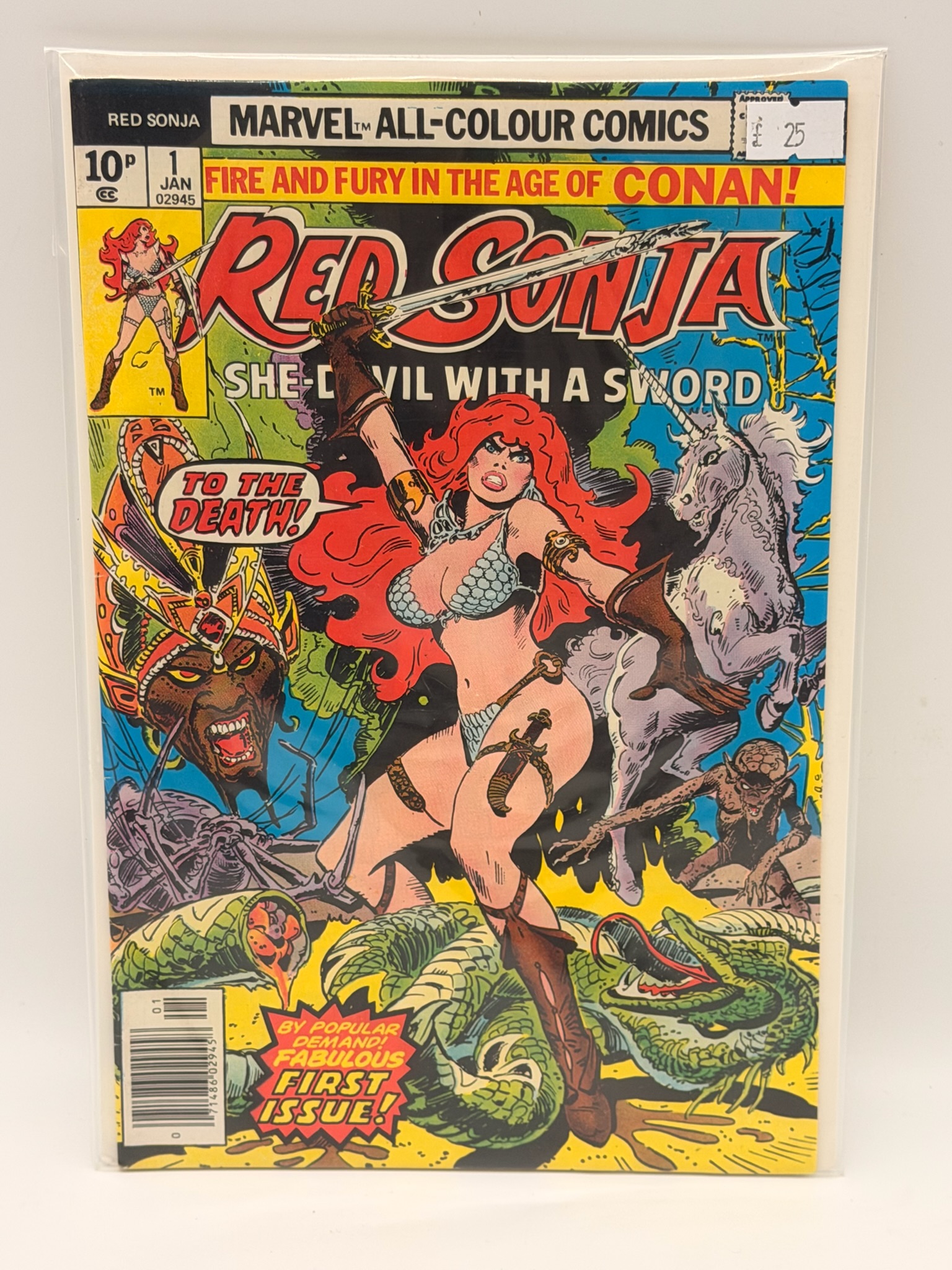 Marvel Comics - Red Sonja #1 - 1977 - Comic Book - First Issue
