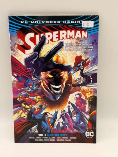 DC Universe Rebirth Superman Vol. 3: Multiplicity TPB - First Appearance of the New Multiversity Superman Team