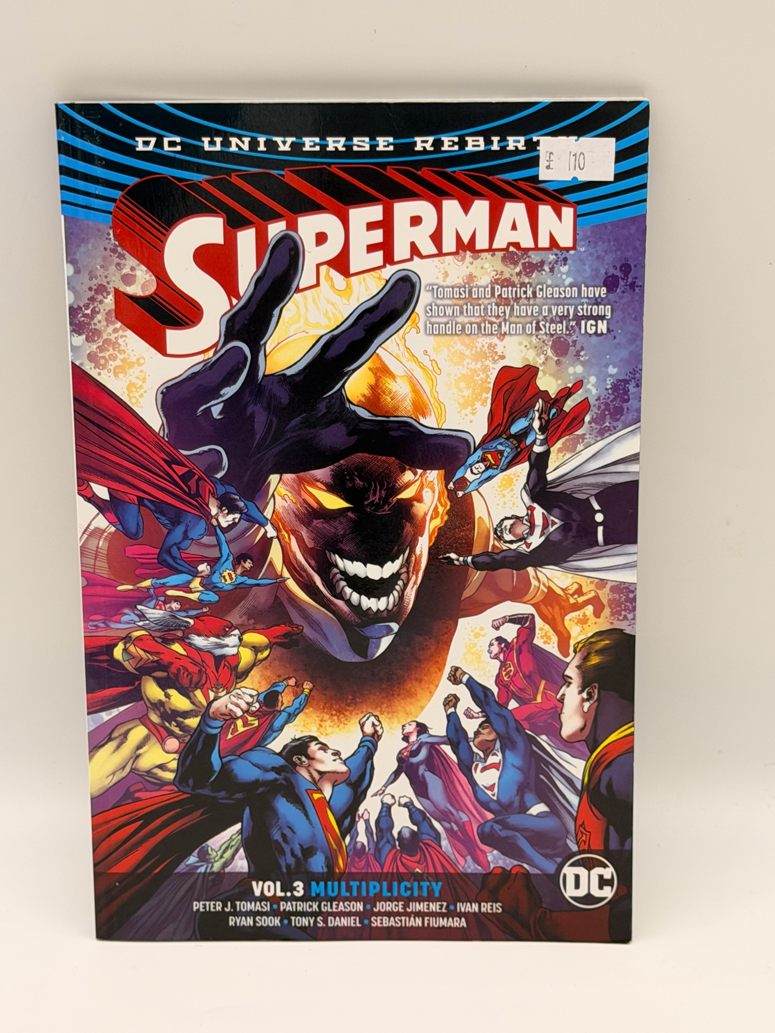 DC Universe Rebirth Superman Vol. 3: Multiplicity TPB - First Appearance of the New Multiversity Superman Team