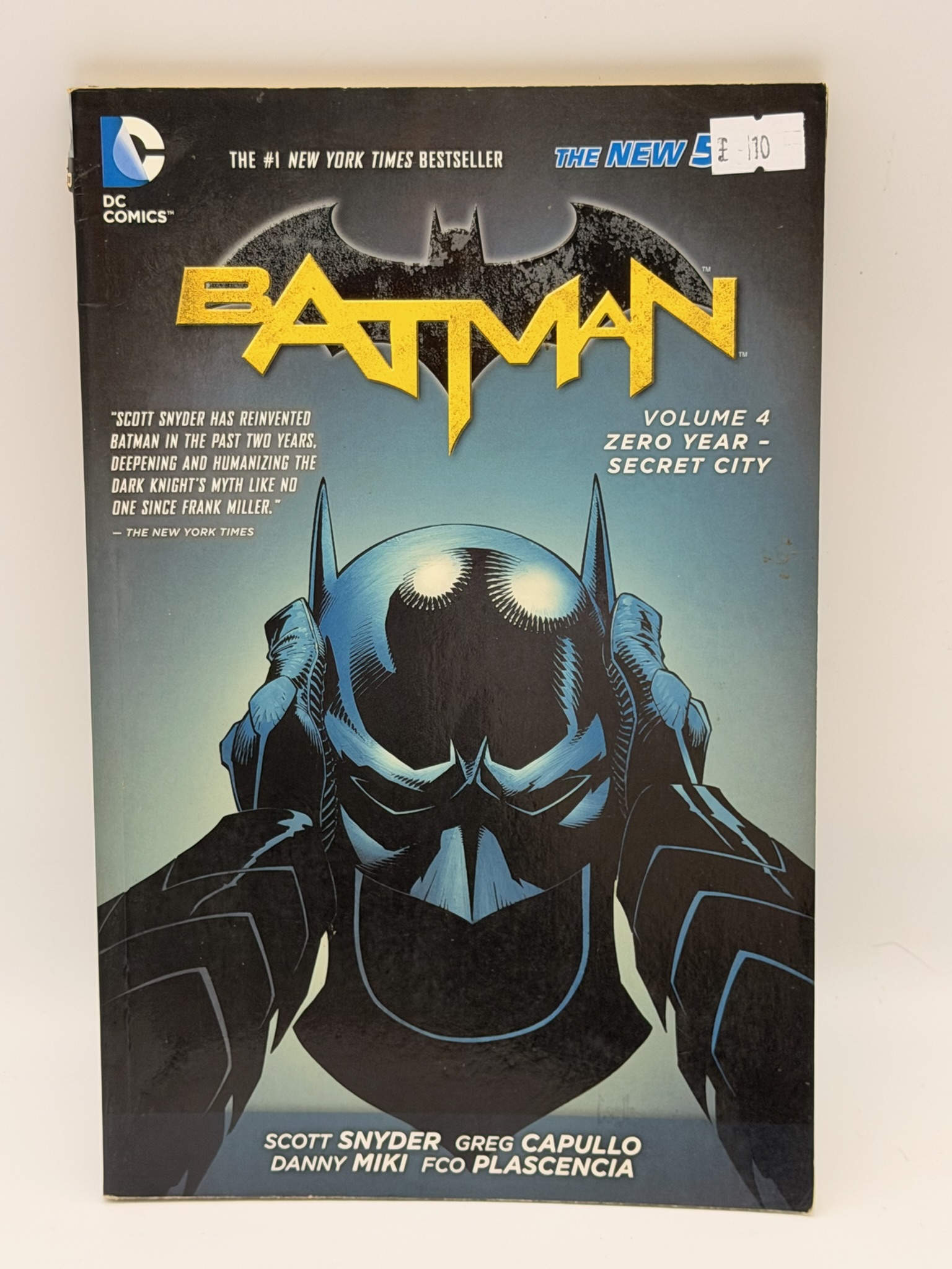 Batman Vol. 4: Zero Year – Secret City TPB - New 52 Batman Origin Story Key Storyline