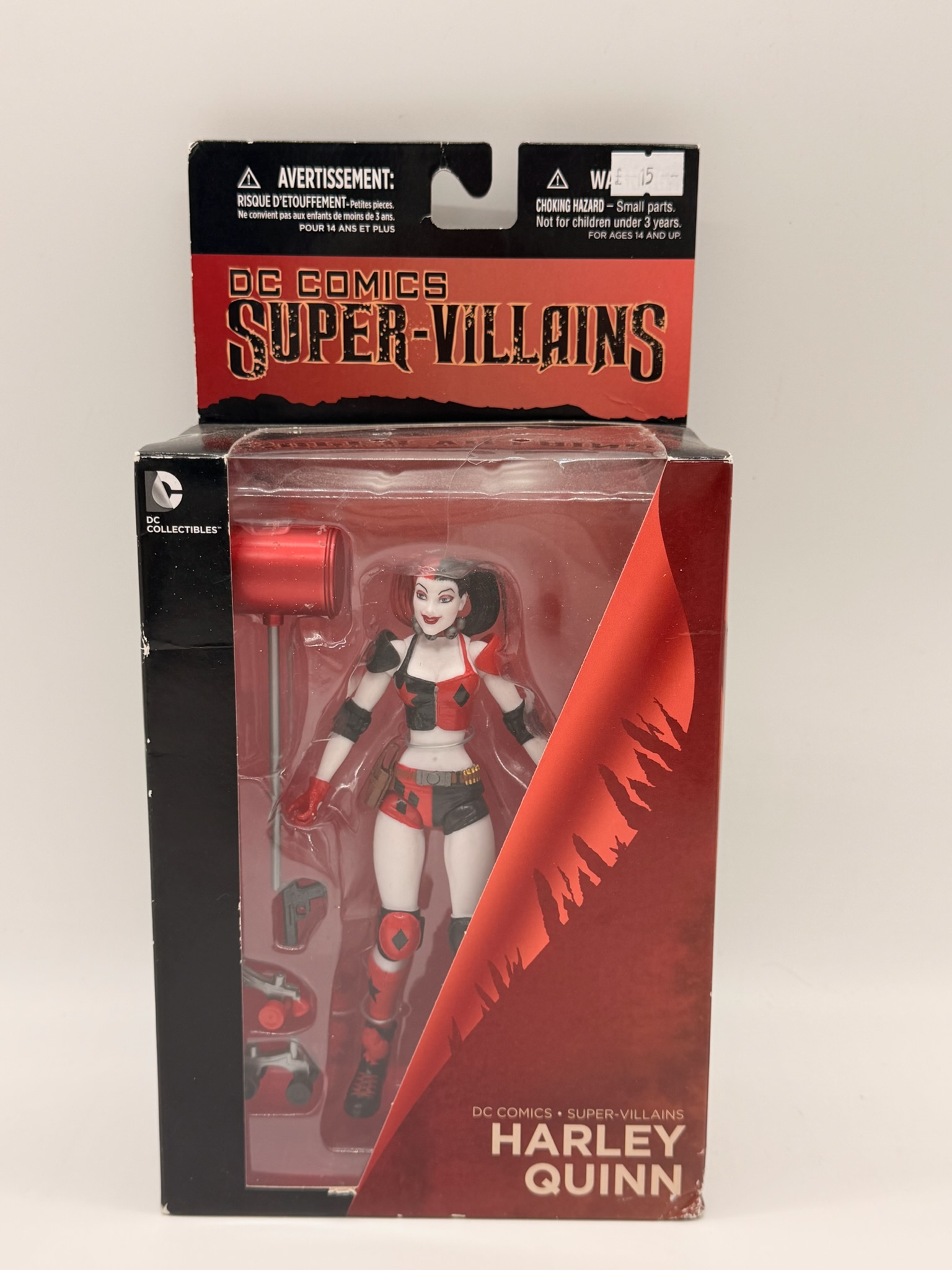 DC Collectibles Harley Quinn Action Figure - DC Comics Super-Villains Line Fan Favourite Character