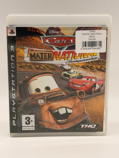 Cars Mater-National Championship PS3 PlayStation 3 Disney Pixar PAL UK Complete