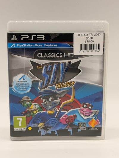 The Sly Trilogy PS3 Classics HD Complete PAL UK PlayStation 3 Sly Cooper Collection