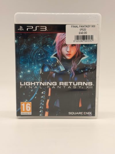 Lightning Returns Final Fantasy XIII PS3 PlayStation 3 PAL UK Complete Square Enix