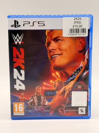 WWE 2K24 (PS5) – PlayStation 5 Game – Cody Rhodes Cover Edition – PEGI 16