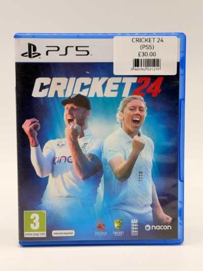 Cricket 24 (PS5) – PlayStation 5 Game – Official Cricket Simulation – PEGI 3
