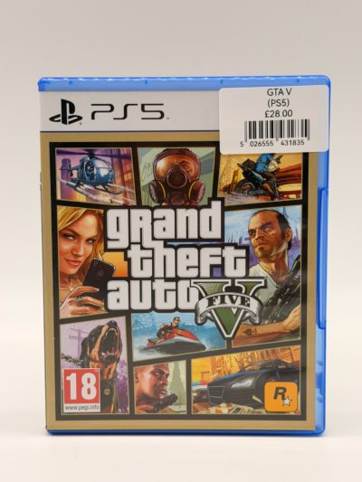 Grand Theft Auto V (PS5) – PlayStation 5 Game – Premium Edition – PEGI 18