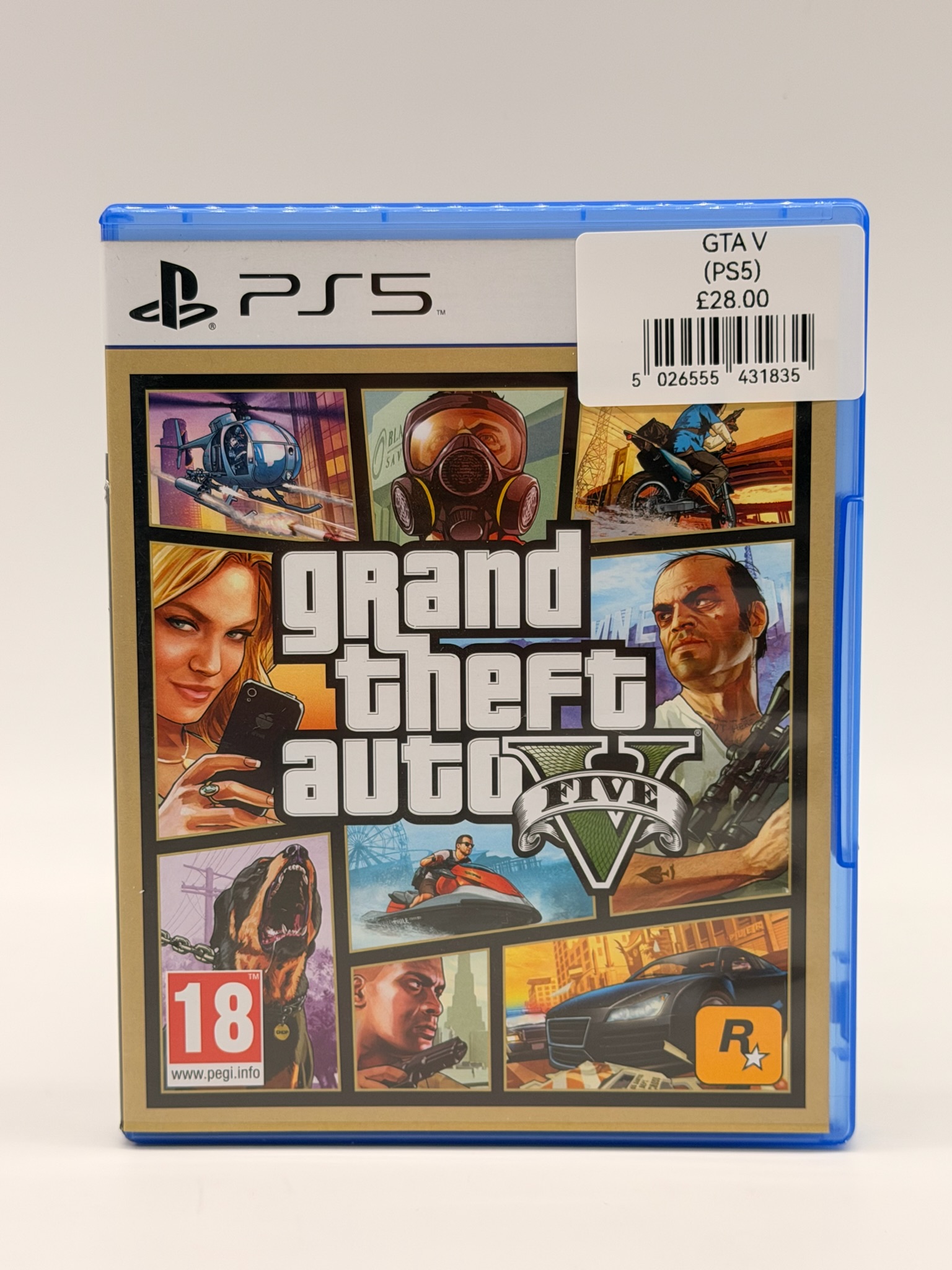 Grand Theft Auto V (PS5) – PlayStation 5 Game – Premium Edition – PEGI 18