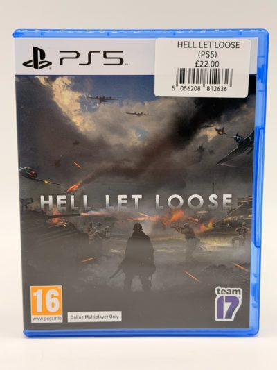Hell Let Loose (PS5) β PlayStation 5 Game β Online Multiplayer WWII Shooter β PEGI 16