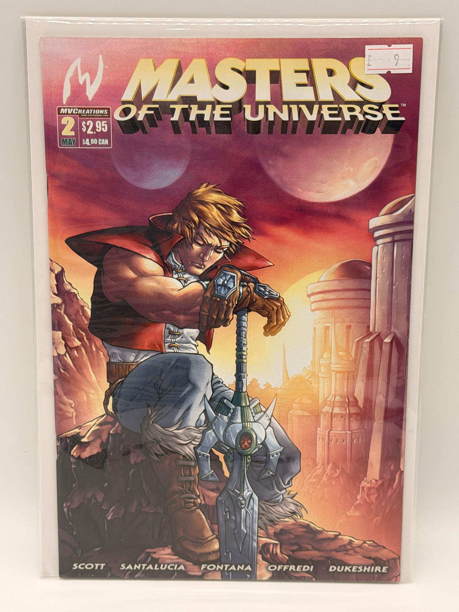Masters of the Universe #2 – MVC Creations – May Issue – Comic Book