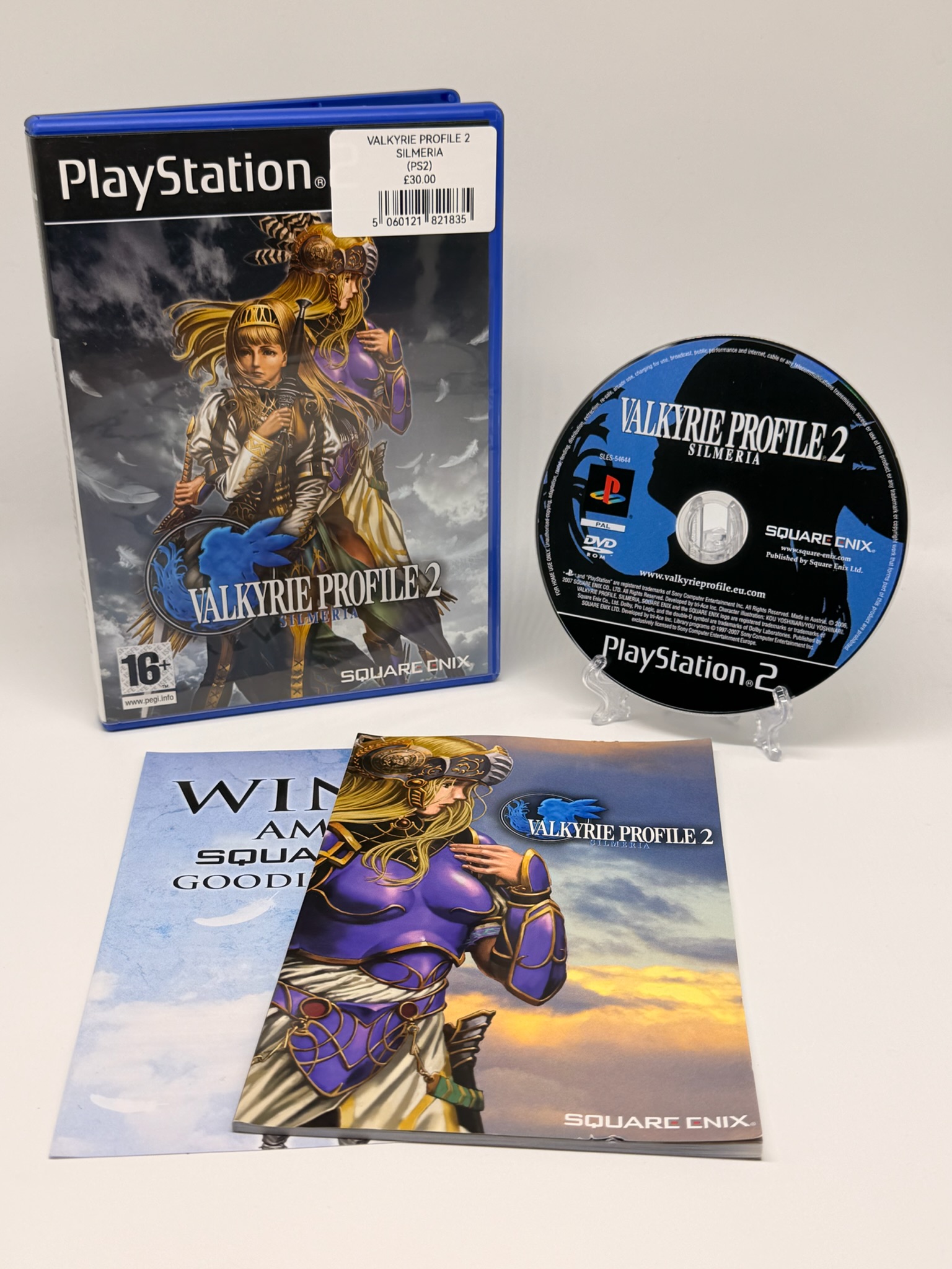 Valkyrie Profile 2 Silmeria PS2 PlayStation 2 PAL UK Complete CIB RPG