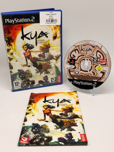 Kya Dark Lineage PS2 Complete PAL UK PlayStation 2 CIB Atari Rare Adventure