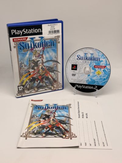 Suikoden V PS2 Complete PAL UK PlayStation 2 CIB Konami Rare RPG