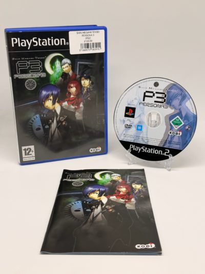 Shin Megami Tensei Persona 3 PS2 PAL UK Complete CIB Rare Atlus JRPG