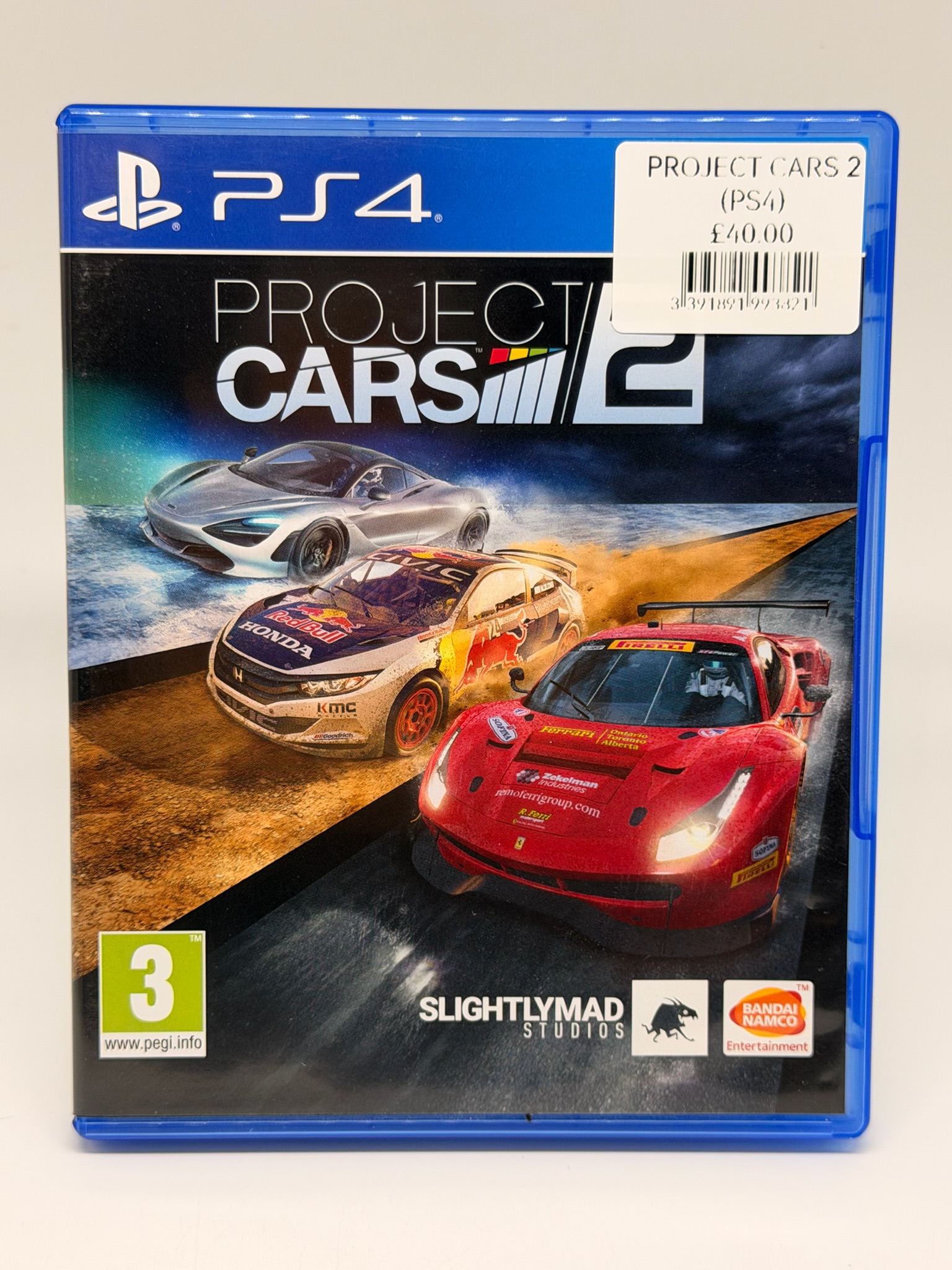 Project CARS 2 PS4 Complete Racing Simulator PAL PlayStation 4
