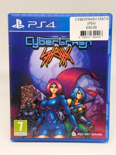 Cybertrash STATYX PS4 Red Art Games Shoot Em Up PlayStation 4