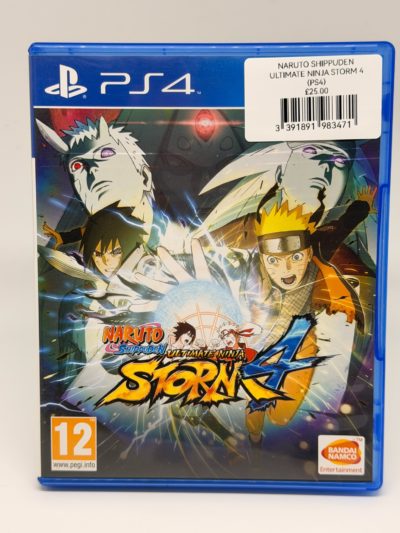 Naruto Shippuden Ultimate Ninja Storm 4 PS4 Fighting Game PlayStation 4