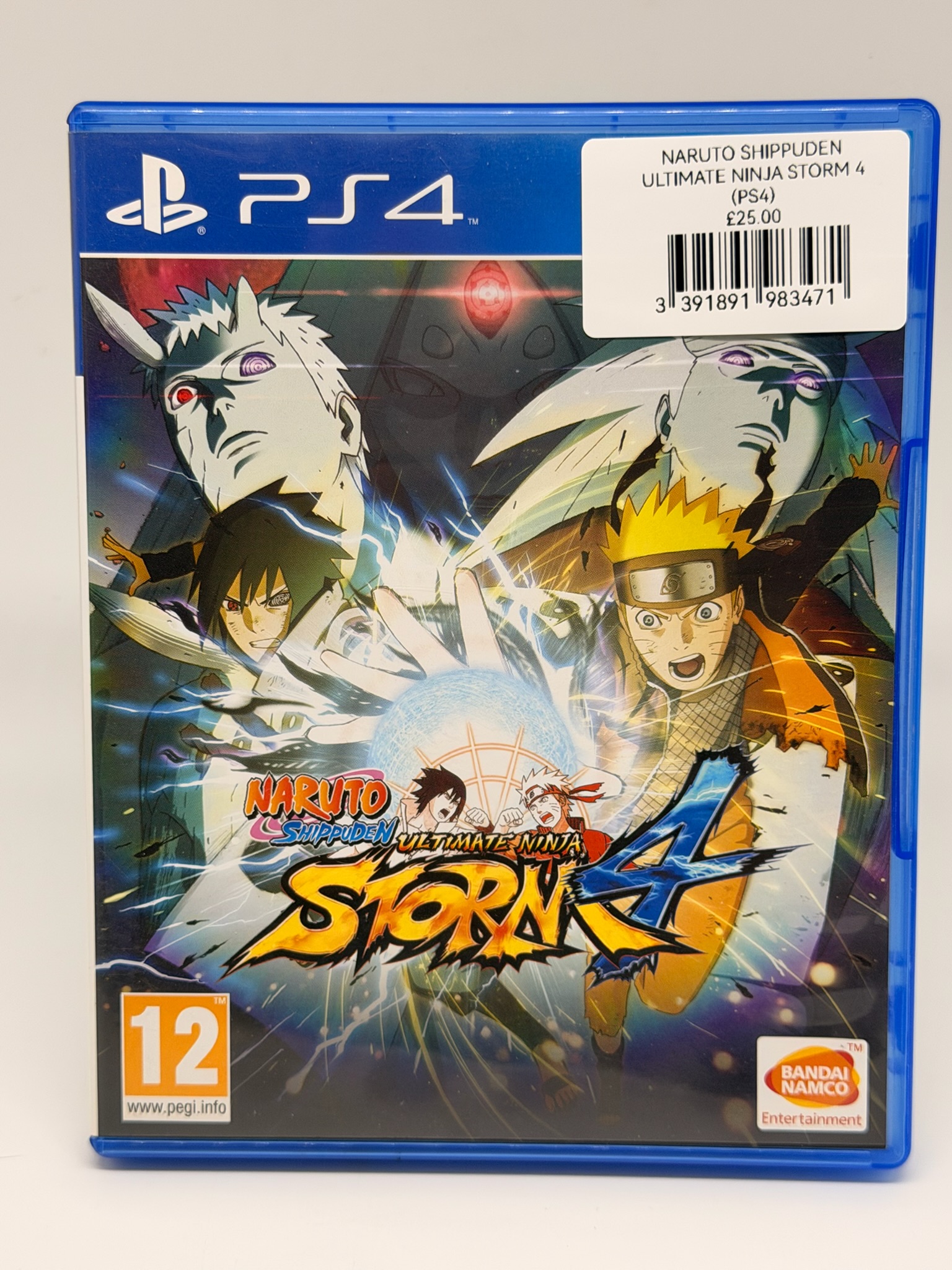 Naruto Shippuden Ultimate Ninja Storm 4 PS4 Fighting Game PlayStation 4