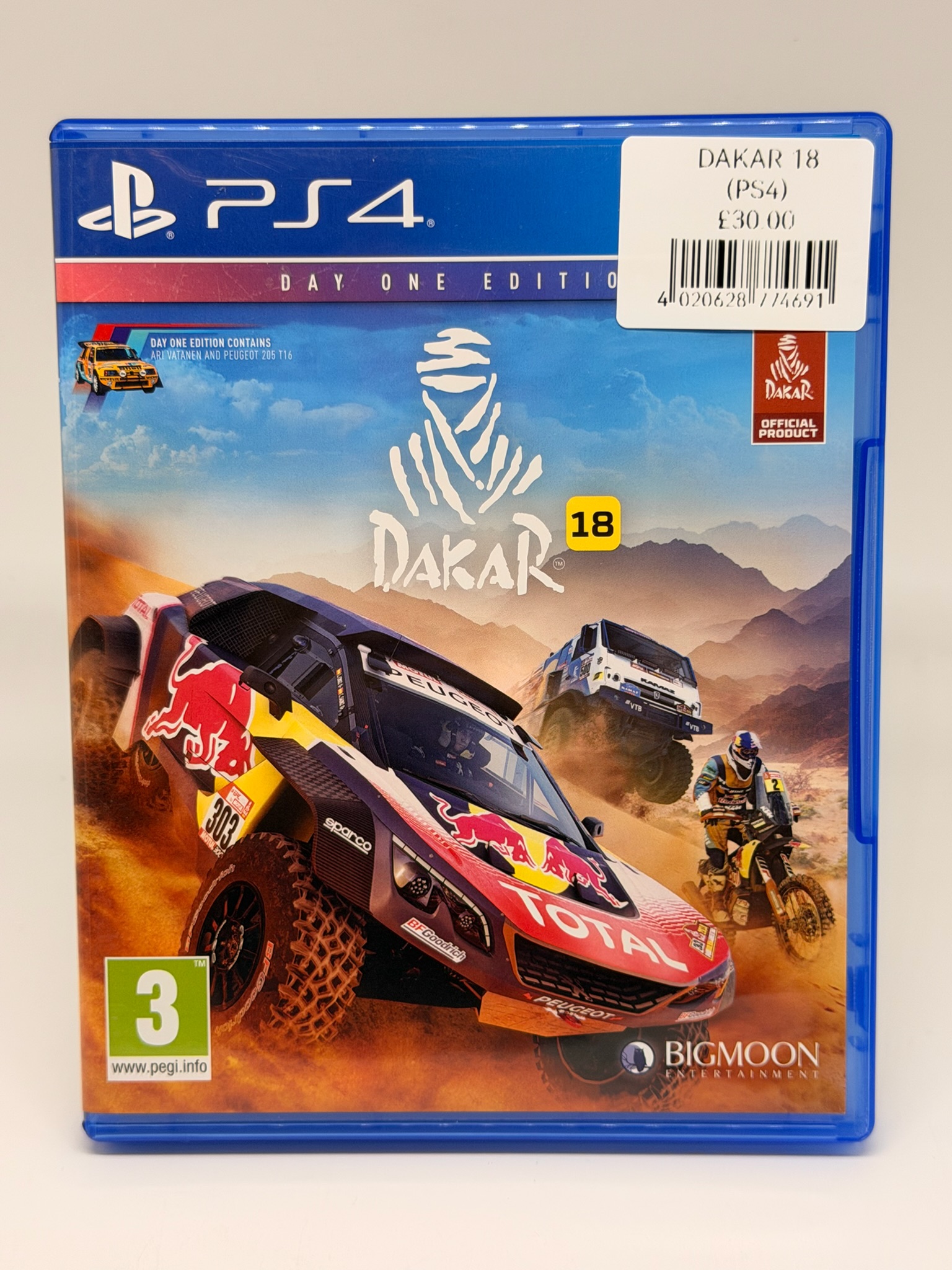 Dakar 18 Day One Edition PS4 Rally Racing Off Road PlayStation 4