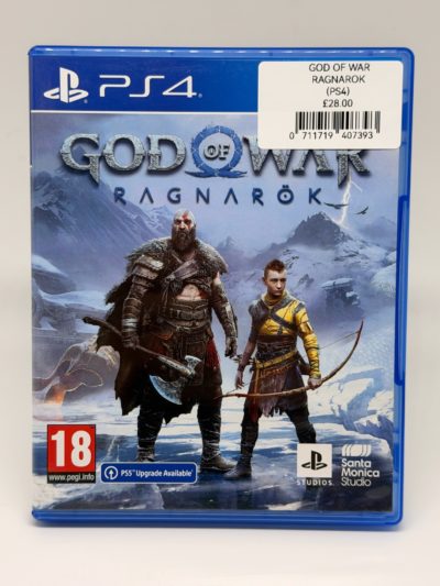 God of War Ragnarök PS4 PlayStation 4 Ragnarok Action Adventure