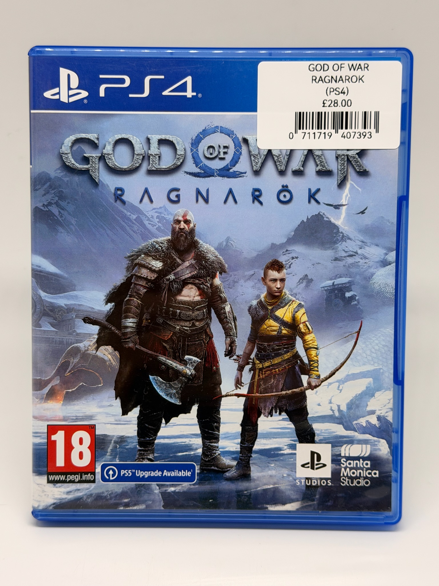 God of War Ragnarök PS4 PlayStation 4 Ragnarok Action Adventure