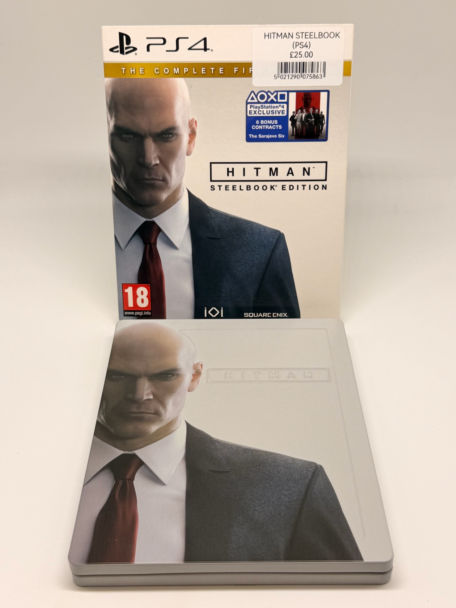 Hitman Steelbook Edition PS4 Complete First Season Steelbook