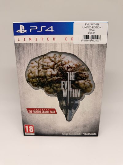 The Evil Within Limited Edition PS4 Complete Survival Horror