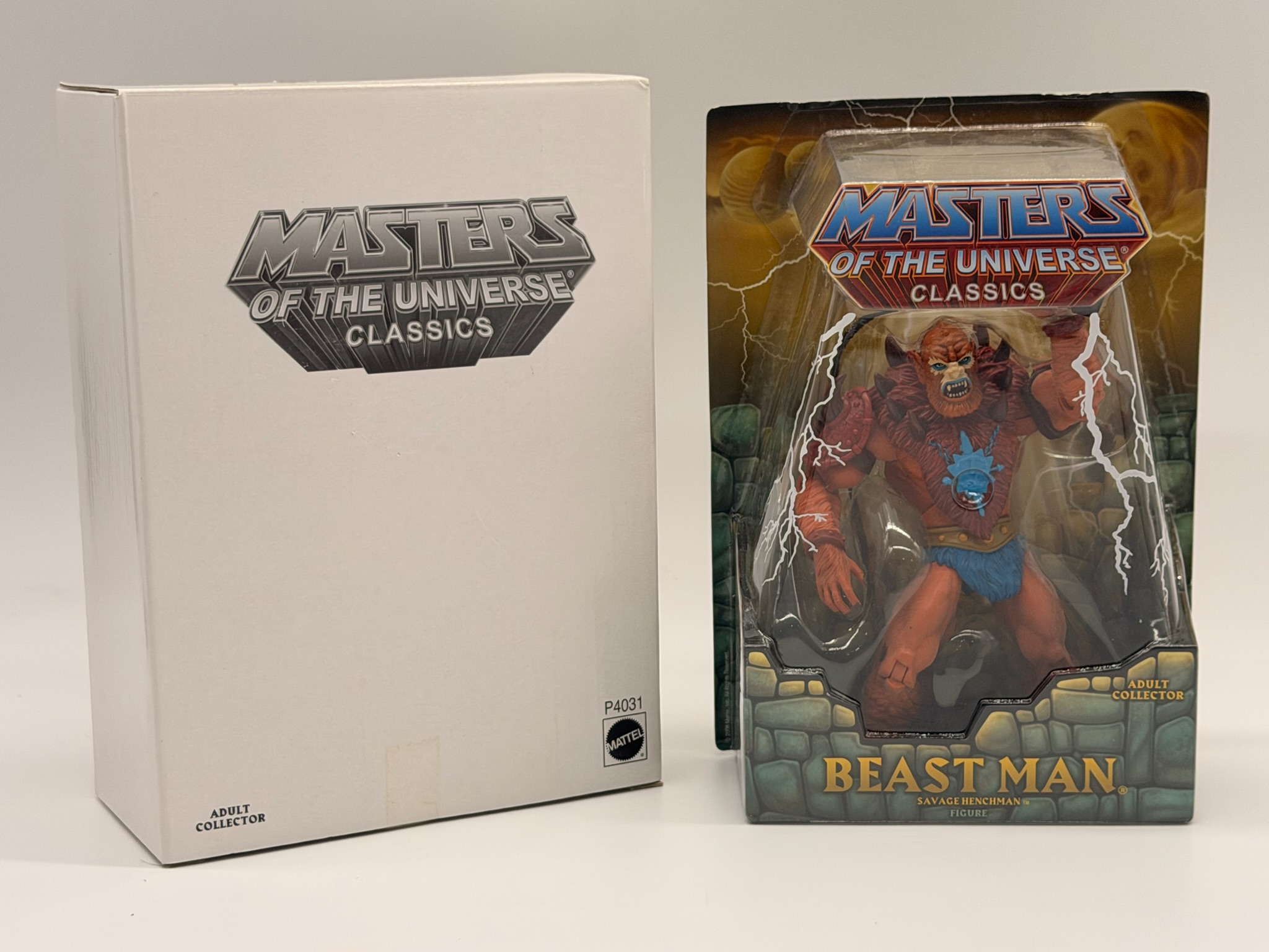 Masters of the Universe Classics Beast Man Figure Adult Collector Edition with Mailer Box