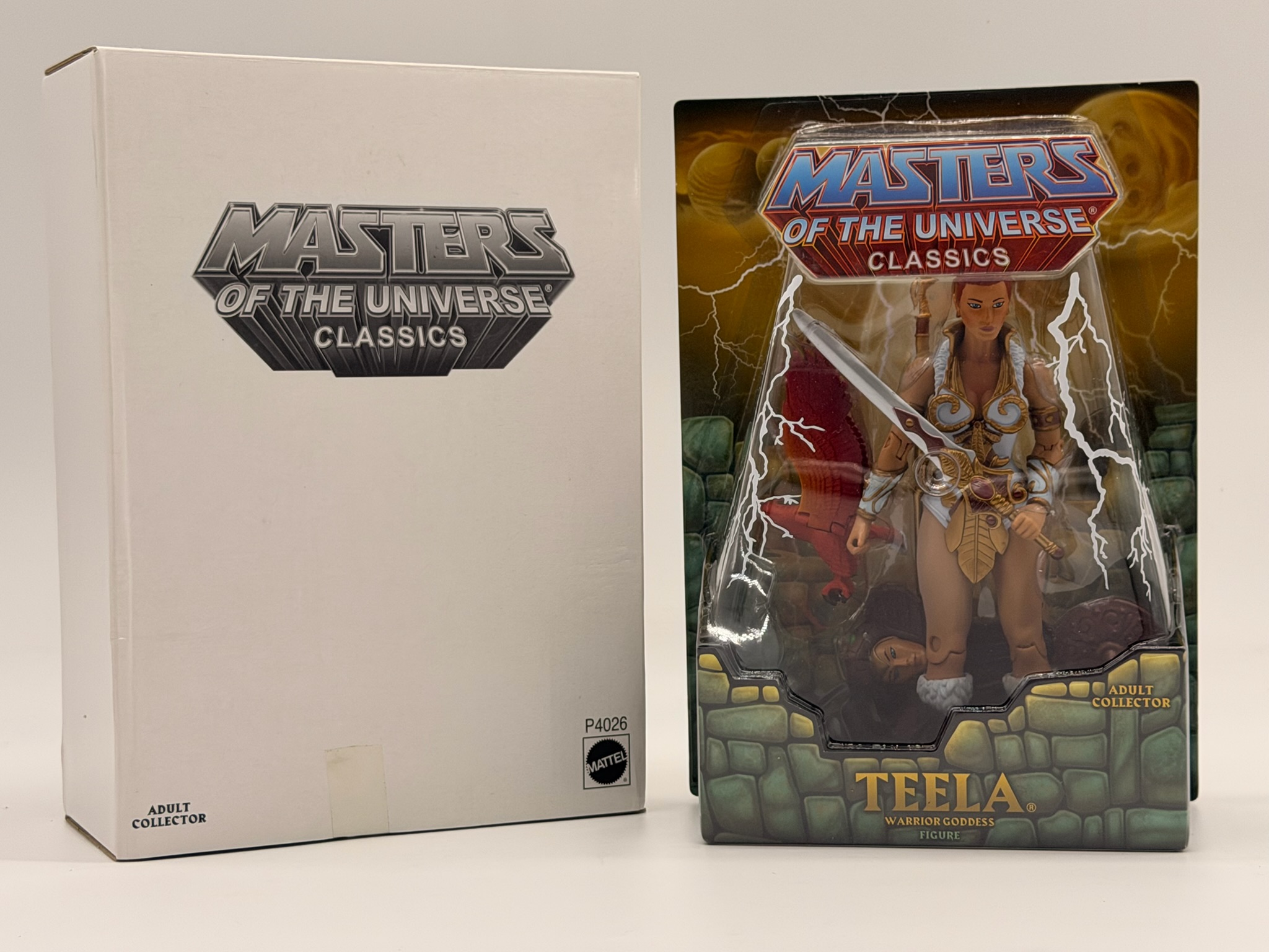 Masters of the Universe Classics Teela Warrior Goddess Figure Adult Collector Edition with Mailer Box