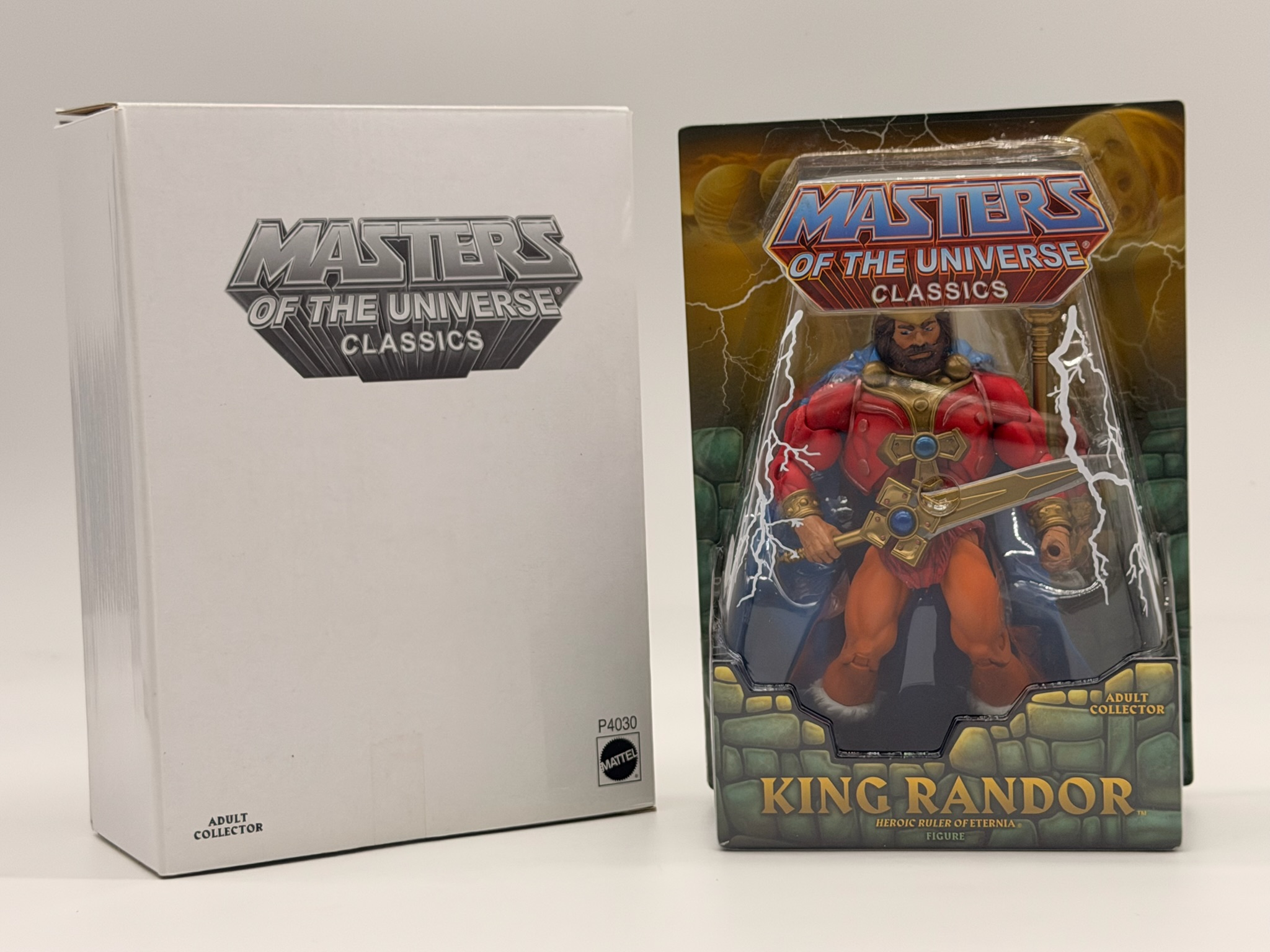 Masters of the Universe Classics King Randor Figure Adult Collector Edition with Mailer Box