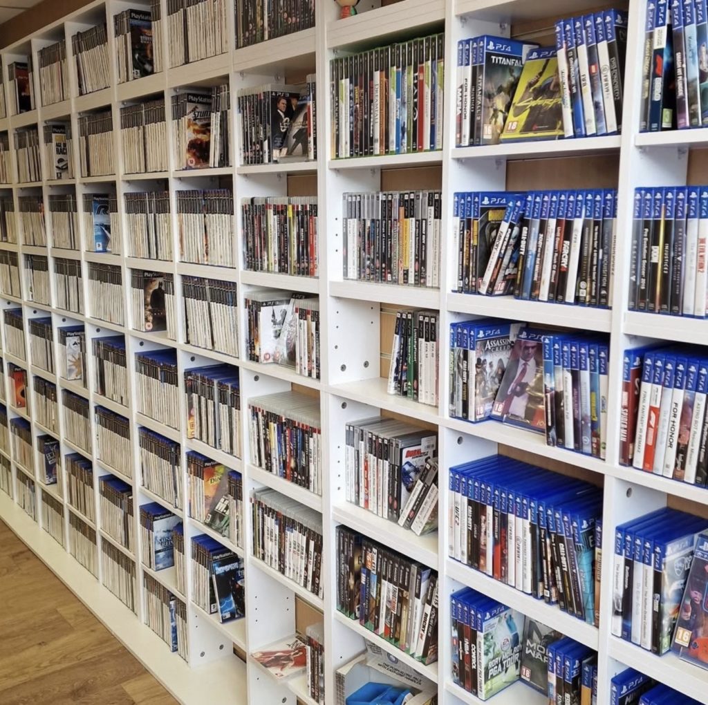 Retro games collection at TT Retro UK
