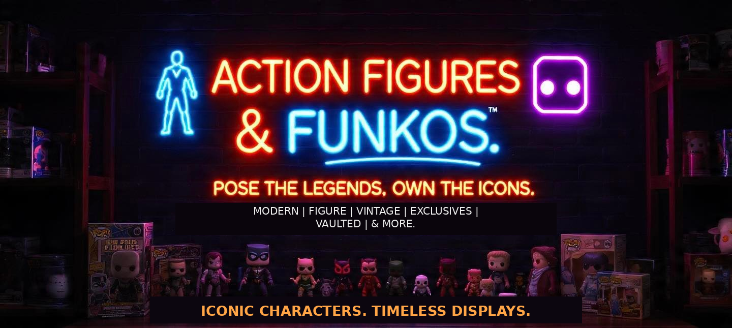 Action Figures & Funkos | TT Retro UK