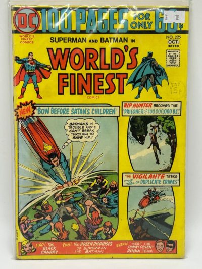 World's Finest Comics #225 (1974) Bronze Age DC Comic