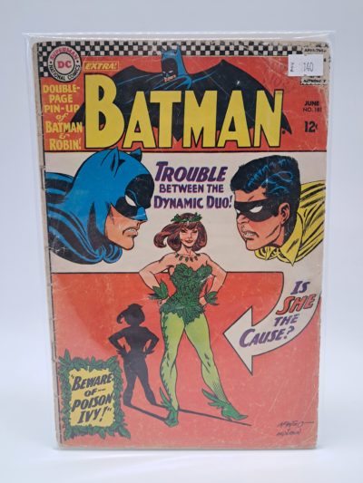 Batman #181 DC Comics June 1966 Issue #181 Silver Age Comic Book Featuring Poison Ivy