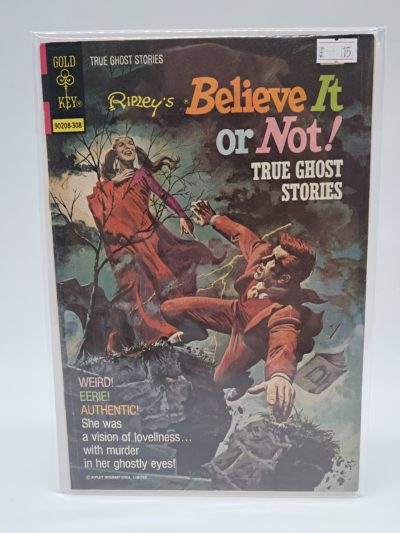 Ripley's Believe It or Not! True Ghost Stories #90208-308 (Gold Key) Vintage Horror Comic Magazine