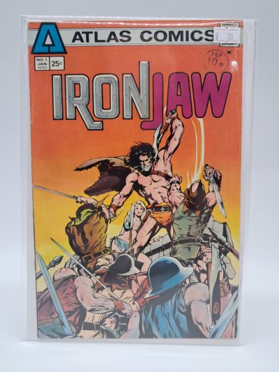 Atlas Comics Ironjaw #1 (January 1975) First Issue 25c Comic